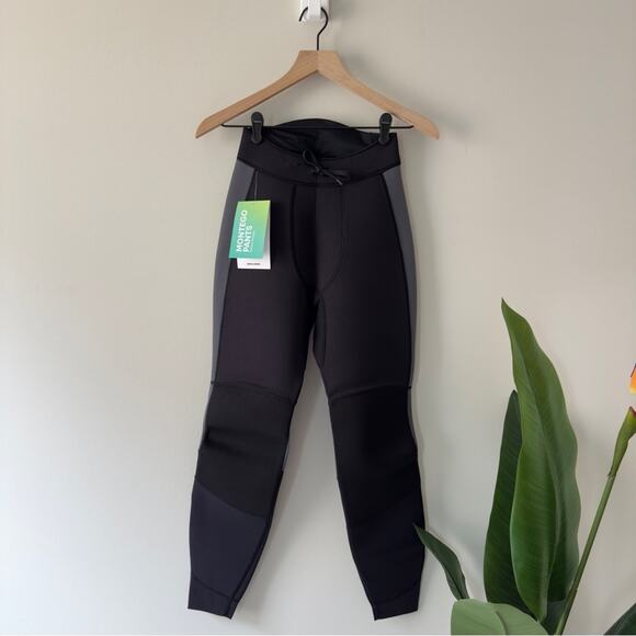 Sea-Doo Montego Pants Men’s Black Grey 3mm Neoprene fitted durable UV protect S - Picture 3 of 16